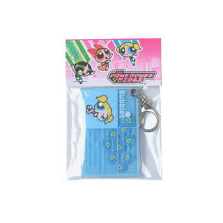 The powerpuff girls x acmedelavie Bubbles acrylic shaker keyring SKY BLUE