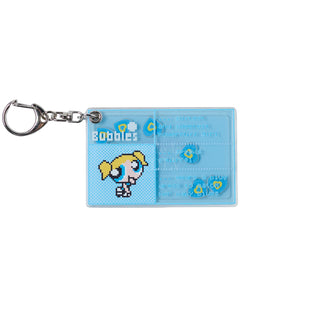 The powerpuff girls x acmedelavie Bubbles acrylic shaker keyring SKY BLUE