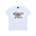 Load image into Gallery viewer, The Powerpuff Girls x acmedelavie logo t-shirts WHITE
