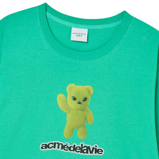 ALIEN BEAR SHORT SLEEVE T-SHIRT LIGHT GREEN