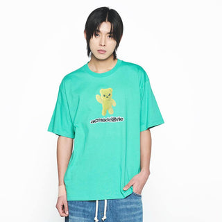 ALIEN BEAR SHORT SLEEVE T-SHIRT LIGHT GREEN