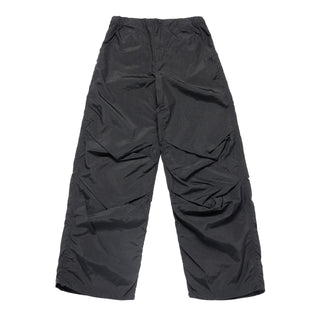 NYLON PARACHUTE WOMAN PANTS BLACK