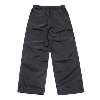 NYLON PARACHUTE PANTS BLACK