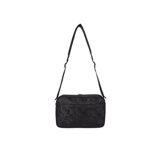 CAMOUFLAGE SQUARE CROSS BAG BLACK