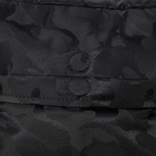 CAMOUFLAGE SQUARE CROSS BAG BLACK