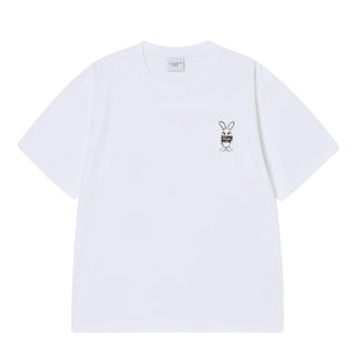 MUGSHOT ALIEN SHORT SLEEVE T-SHIRT WHITE