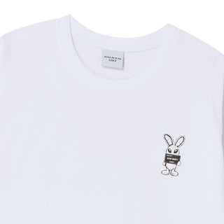 MUGSHOT ALIEN SHORT SLEEVE T-SHIRT WHITE