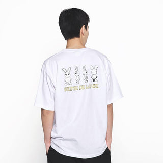 MUGSHOT ALIEN SHORT SLEEVE T-SHIRT WHITE