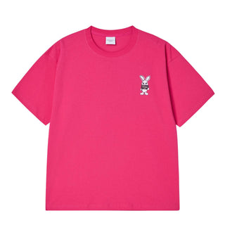 MUGSHOT ALIEN SHORT SLEEVE T-SHIRT HOT PINK