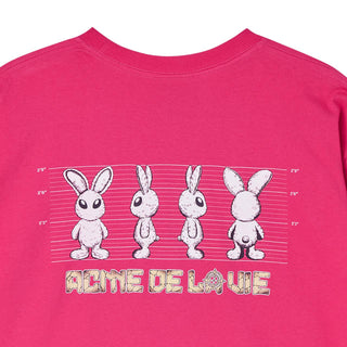 MUGSHOT ALIEN SHORT SLEEVE T-SHIRT HOT PINK