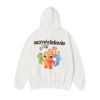 CLAY ALIEN HOODIE IVORY
