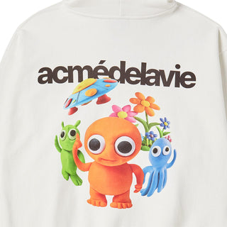 CLAY ALIEN HOODIE IVORY