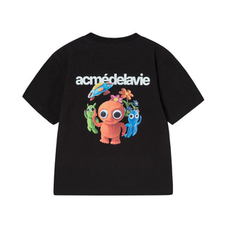 KIDS CLAY ALIEN SHORT SLEEVE T-SHIRT BLACK