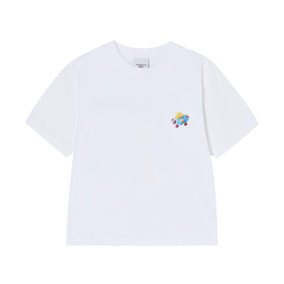 KIDS CLAY ALIEN SHORT SLEEVE T-SHIRT WHITE