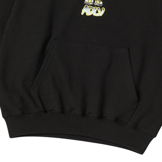 HEART ALIEN HOODIE BLACK