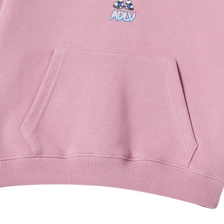 KIDS HEART ALIEN HOODIE DARK PINK