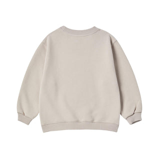 KIDS BOX BASIC LOGO SWEATSHIRT ESSENTIAL GRAY