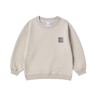 KIDS BOX BASIC LOGO SWEATSHIRT ESSENTIAL GRAY