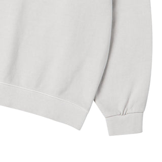 PIGMENT BASIC LOGO SWEATSHIRT LIGHT GREY