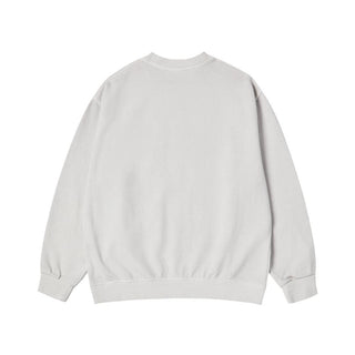 PIGMENT BASIC LOGO SWEATSHIRT LIGHT GREY