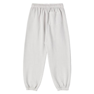 PIGMENT BASIC LOGO JOGGER PANTS LIGHT GREY