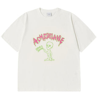 FLOW ALIEN SHORT SLEEVE T-SHIRT CREAM