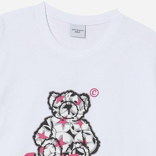 STAR BEAR SHORT SLEEVE T-SHIRT WHITE