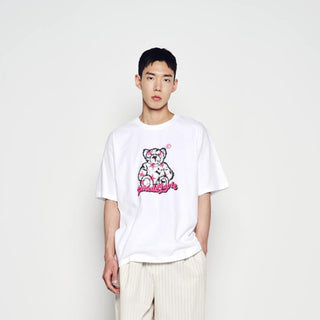 STAR BEAR SHORT SLEEVE T-SHIRT WHITE