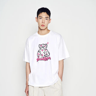 STAR BEAR SHORT SLEEVE T-SHIRT WHITE