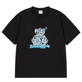 STAR BEAR SHORT SLEEVE T-SHIRT BLACK