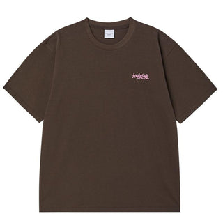 BLUR RABBIT SHORT SLEEVE T-SHIRT DARK BROWN