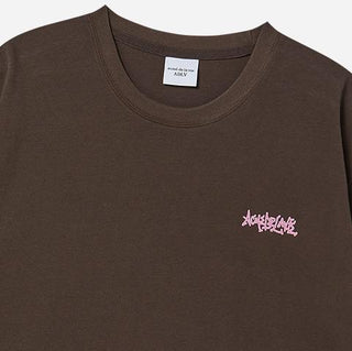 BLUR RABBIT SHORT SLEEVE T-SHIRT DARK BROWN