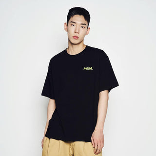 BLUR RABBIT SHORT SLEEVE T-SHIRT BLACK