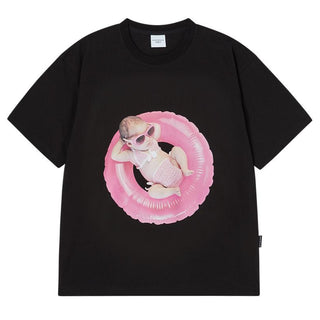 BABY FACE TUBE GIRL SLEEVE T-SHIRT BLACK
(OVERSEAS & DOMESTIC EXCLUSIVE)