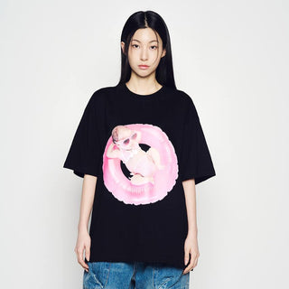 BABY FACE TUBE GIRL SLEEVE T-SHIRT BLACK
(OVERSEAS & DOMESTIC EXCLUSIVE)