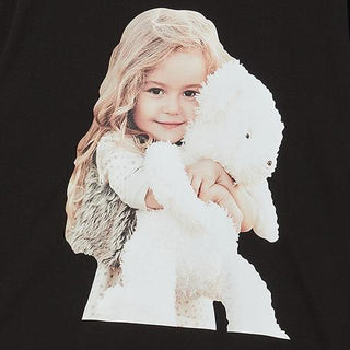 BABY FACE HUG BEAR DOLL SLEEVE T-SHIRT BLACK
(OVERSEAS & DOMESTIC EXCLUSIVE)