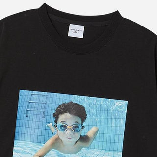 BABY FACE DIVING BOY SLEEVE T-SHIRT BLACK
(OVERSEAS & DOMESTIC EXCLUSIVE)