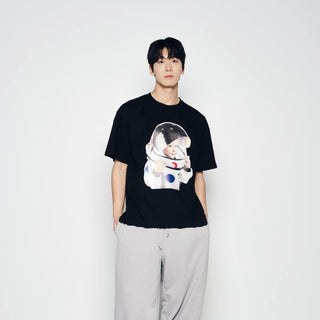 BABY FACE SPACE SUIT BOY SLEEVE T-SHIRT BLACK
(DOMESTIC DUTY FREE EXCLUSIVE)