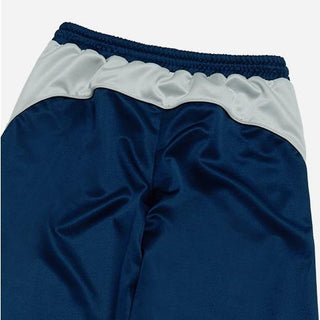 ONE POINT LOGO COLORING WIDE TRACK PANTS NAVY