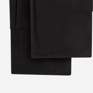 OVERSIZE CARGO JOGGER PANTS BLACK