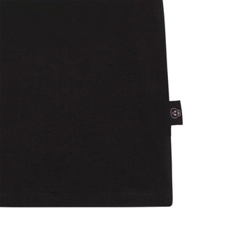 WOMAN SURFING OPANCHU STANDARD SHORT SLEEVE T-SHIRT BLACK