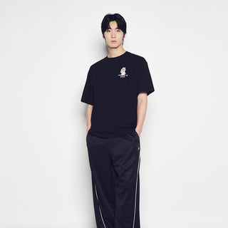 TANNING OPANCHU BASIC LOGO SHORT SLEEVE T-SHIRT BLACK