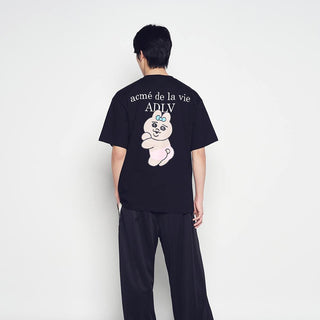TANNING OPANCHU BASIC LOGO SHORT SLEEVE T-SHIRT BLACK