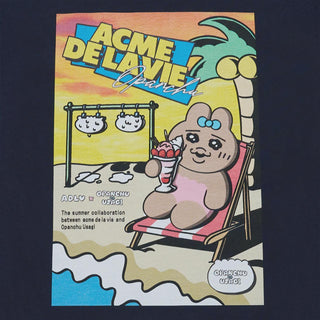 SEASIDE RESORT OPANCHU SHORT SLEEVE T-SHIRT DARK NAVY