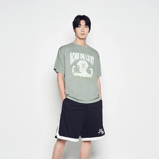 BEACH OPANCHU PIGMENT SHORT SLEEVE T-SHIRT GREEN