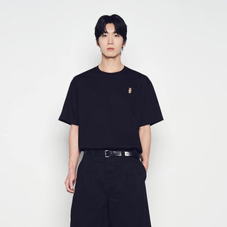 STAND AC BEAR SHORT SLEEVE T-SHIRT BLACK