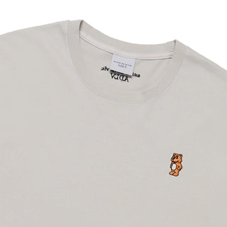 STAND AC BEAR SHORT SLEEVE T-SHIRT LIGHT GRAY