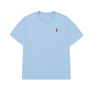 WOMAN STAND AC BEAR SHORT SLEEVE T-SHIRT SKY BLUE