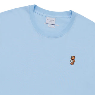 WOMAN STAND AC BEAR SHORT SLEEVE T-SHIRT SKY BLUE