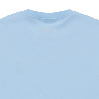 WOMAN STAND AC BEAR SHORT SLEEVE T-SHIRT SKY BLUE